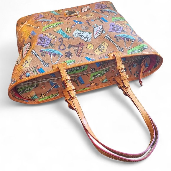 Dooney & Bourke It Collection Americana Landmark Zip Top Tote - Picture 14 of 14